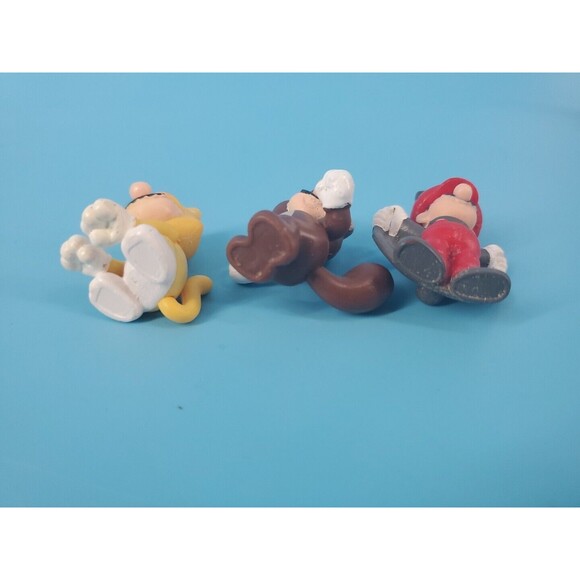 Super Mario Bros Mini Figure Cat Mario Cat Mario Flying Squirrel  Nitendo 1.5" - Picture 4 of 6